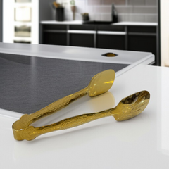Golden Serving Tong