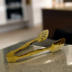 Golden Serving Tong