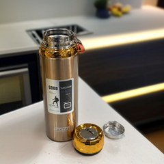 Vacuum Insulated Travel Bottle-Golden