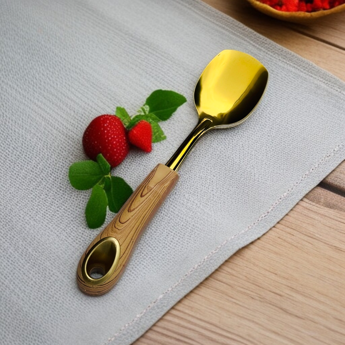 Stainless Steel Luxury Dish Spoon-D1