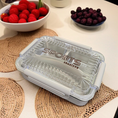 Sports Thermal Lunch Box-White
