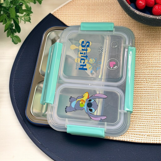 Stitch Theme Lunch Box