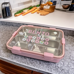 4 Compartment Lunch Box