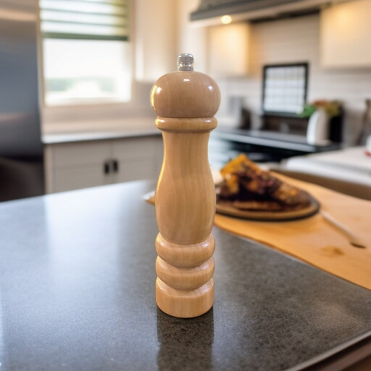 Wooden Black Pepper Grinder-L