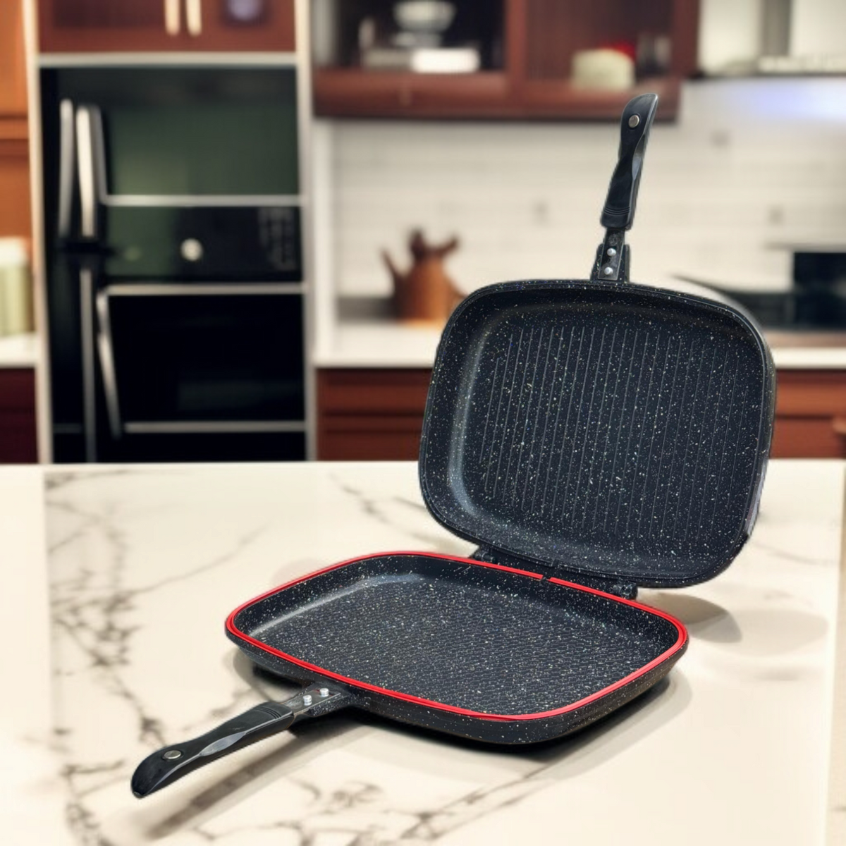 Double Sided Grill Pan 36cm(Black)