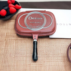 Double Sided Grill Pan 36cm(Red)