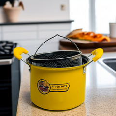 Mini Deep Fryer Pot with Stainer-2L