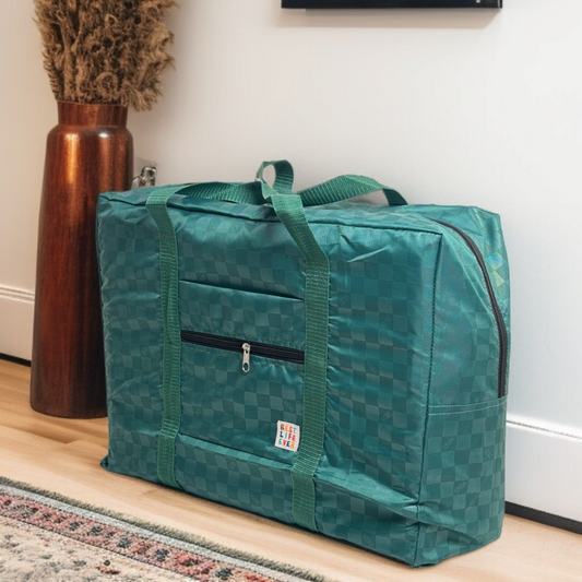 Foldable Clothes Storage Bag-Green