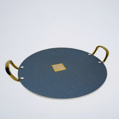 Double Handle Marble Tawa-Blue