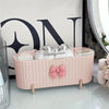 3 Slot Cotton Swab Dispenser-Pink