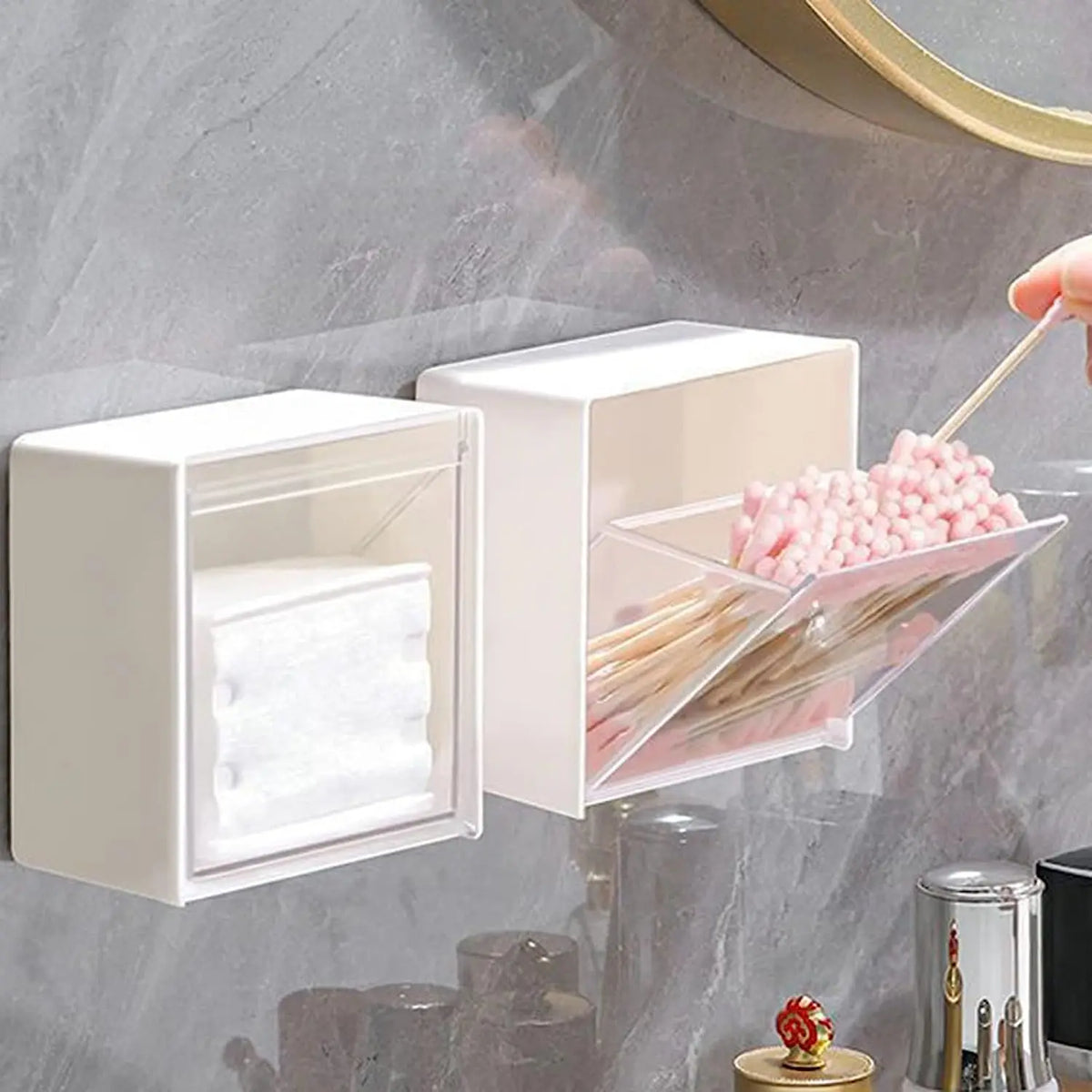 Multifunctional Wall Mounted Flip Storage Box