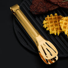 Golden Serving Tong -Medium