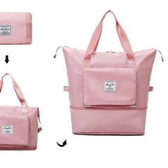 Large Capacity Travel Storage Bag (Pink)