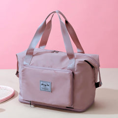 Large Capacity Travel Storage Bag (Light Pink)