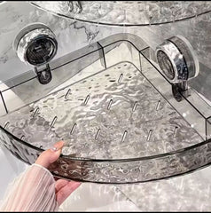 Acrylic Bathroom Corner Shelf