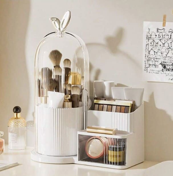 Luxury Makeup Organizer-White