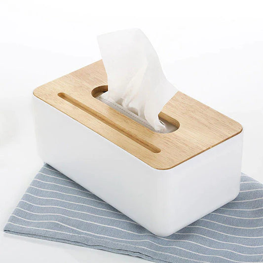 Tissue Box with Mobile Holder