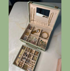 Luxury Self Textured Jewelry Case