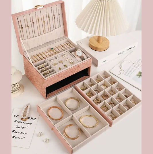 Triple Layer Jewelry Organizer