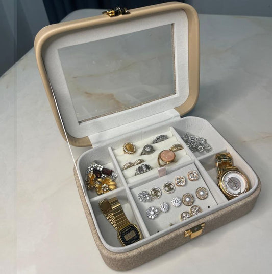 Leather Jewelry Organizer