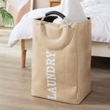 Collapsible Laundry Hamper Bag with Handles