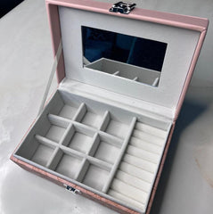Single Layer Embossed Jewelry Box