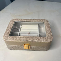 Leather Jewelry Organizer