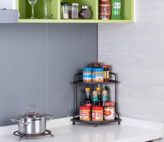 2 Step Corner Storage Rack