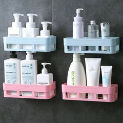 Kitchen, Bathroom Storage Shelf, Rack Screw less