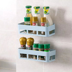 Kitchen, Bathroom Storage Shelf, Rack Screw less