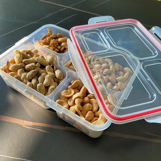 4 Compartments Air tight Box (Minor Damage)
