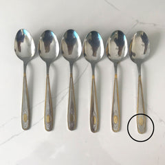 24-Pcs Elegant Cutlery Set With Stand (Minor Damage)