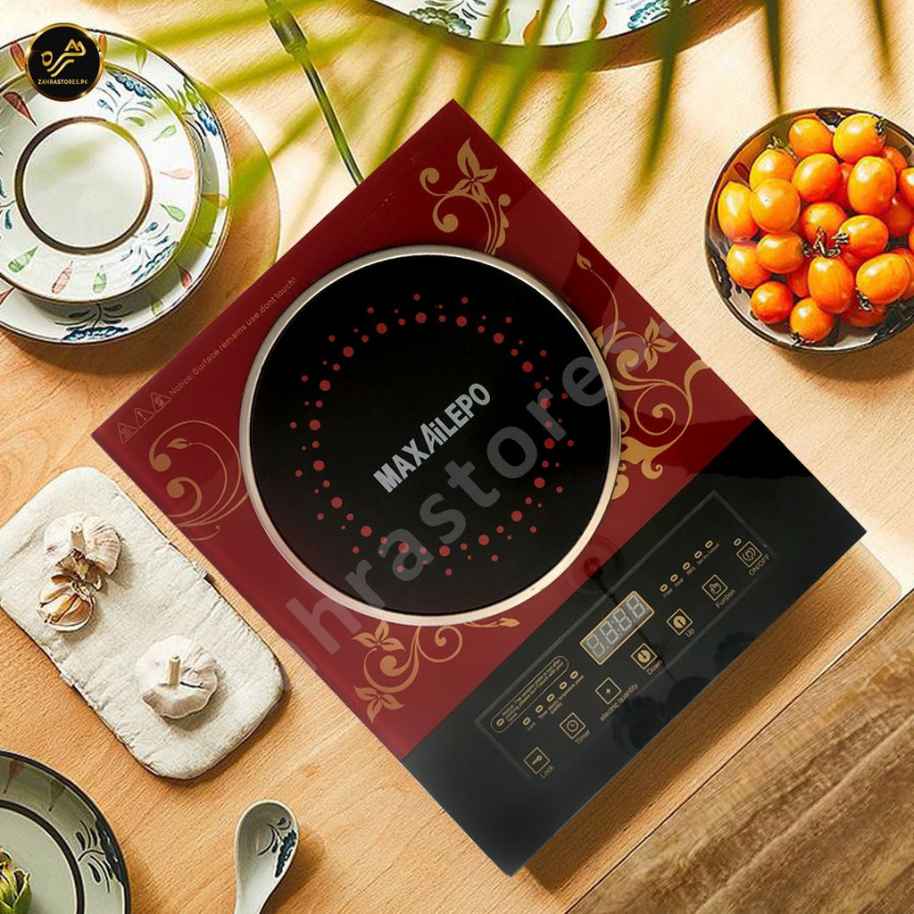 MAXAILEPO Induction Cooker with Blue Lighting (MA224) Zahra Stores