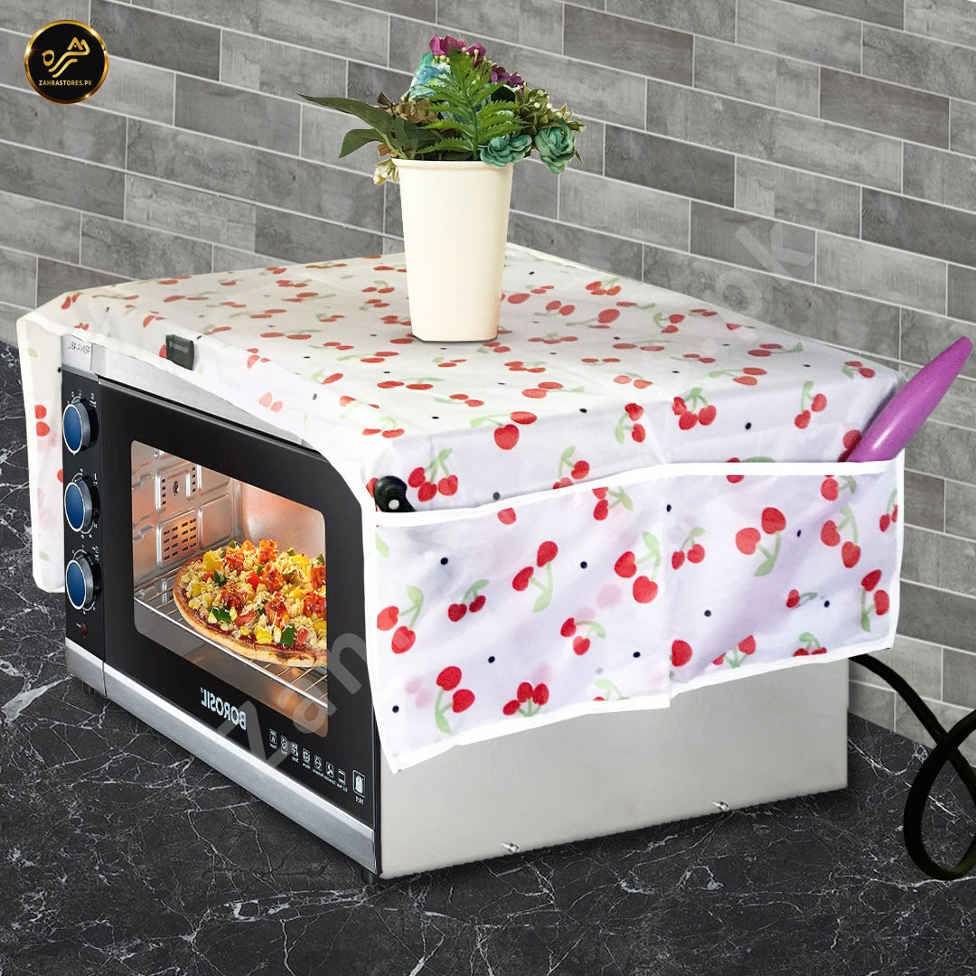 Double Pockets Dust Covers Microwave