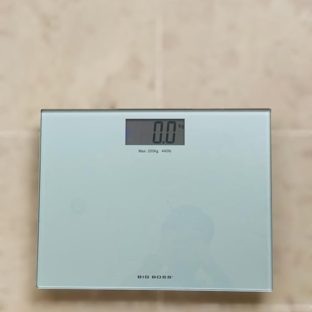 Big Boss Lite Step Digital Bathroom Scale with Extra Wide Platform,  440-Pound