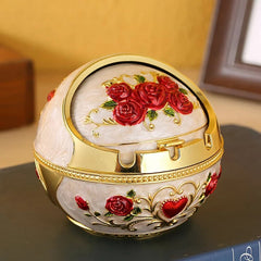 Metal Decorative Ash Tray-D4