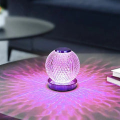 Mini Round Ball Acrylic Crystal LED Lamp