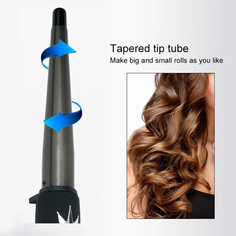 Electric Hair Curler & Cone Tube