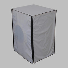 Dustproof Front Load Washing Machine Cover (Light Grey)