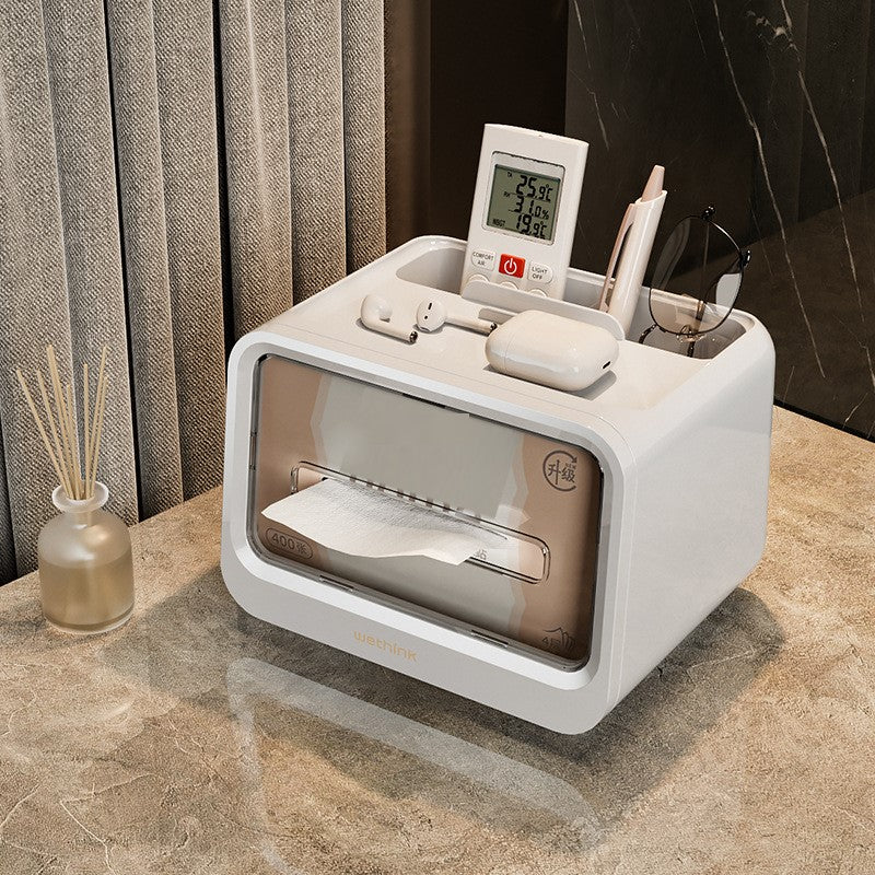 Multifunctional Tissue Box Holder