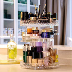 360 Degree Rotating Makeup Organizer