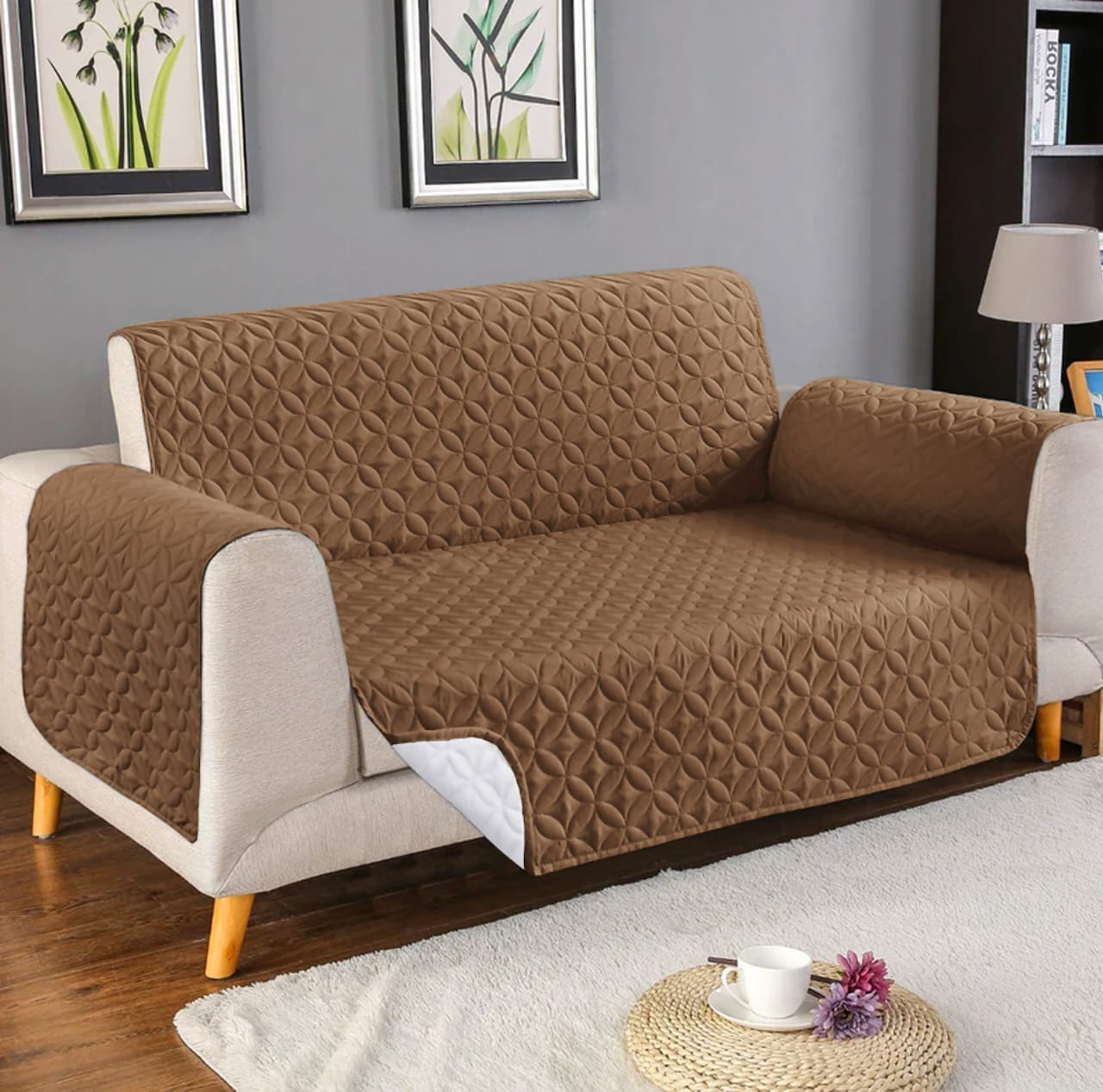 Quilted Sofa Covers (7 Seater)