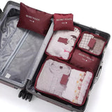 6 Pcs Waterproof Travel Storage Bag