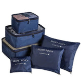 6 Pcs Waterproof Travel Storage Bag