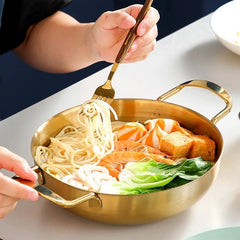 Stainless Steel Golden Pot (24cm)
