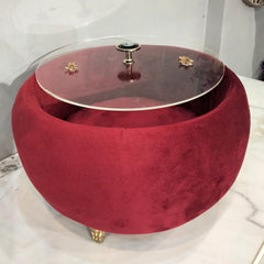 Velvet Naan Box with Lid