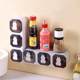 Wall-Mounted Drawer Spice Rack