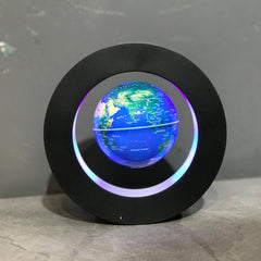 Blue Magnetic Floating Globe