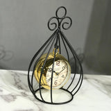 Cage Style Table Clock