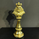 Single Piece Resin Golden Chess-Large